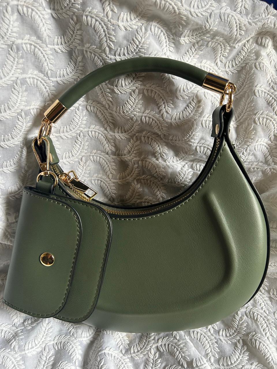 Shoulder Bag with Mini Pouch